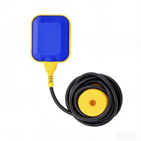 CHENF Elektrischer und mechanischer Schwimmer M15-2 8A für Auto-Modell-Wassertankpumpen, quadratischer Schwimmerschalter mit Standard-4M-Kabellänge