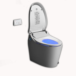 Smart Toilet HMY511 04 Floor Mounted Jet Siphon Heated Seat 200kg Capacity P Trap Drainage Level 13 Flush - Product Image 5