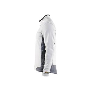 BLAKLADER - 499710101094XL Veste micro polaire Blanc/Gris-EAN 7330509619582 VESTES DE TRAVAIL D'HIVER SOFTSHELL ET VESTES REMBOURRÉES - Product Image 5