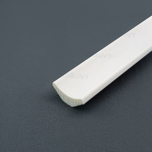COMOVY <span class=keywords><strong>Blanco</strong></span> <span class=keywords><strong>Barato</strong></span> Altamente Durable Acabado Suelo de pared Moldura de cornisa Base de PVC Rodapié - Product Image 6