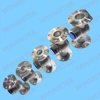Compteur d'eau multijet DN25 abordable en acier inoxydable 304/316 à brides, homologué CE R160, vente directe usine, le plus vendu pour les grands réseaux de canalisations