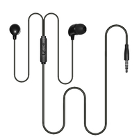 Écouteurs intra-auriculaires filaires portables Aesonic 3,5 mm avec transducteur hybride, réduction de bruit ENC, étanchéité IPX3, APT-X/SBC, câble de 2 m et microphone pour le gaming et la musique