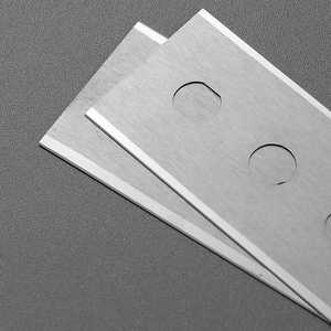 KB SK2 đôi cạnh công nghiệp màng nhựa rạch lưỡi ba lỗ thép carbon an toàn dao cạo với thiết kế 3 lỗ - Product Image 2