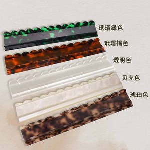 Venta al por mayor: Modernos soportes y empujadores de mahjong de acrílico hechos a mano con imán de diseño festoneado de 20 pulgadas para decoración del hogar - Product Image 6