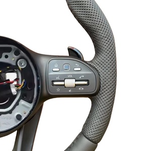 Volant sport en fibre de carbone personnalisé pour mercedes-benz W204 W205 W211 GLE <span class=keywords><strong>CLA</strong></span> W176 W213 W222 y compris la classe CLS G - Product Image 4