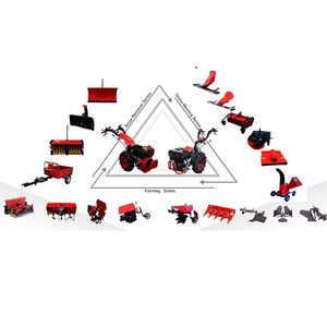 Trattore a Conduzione Manuale con Spazzaneve, Trattori Multiuso per Agricoltura e Giardinaggio - Product Image 4