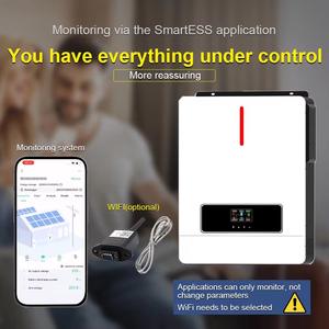 Jesudom 4,2kW 10,2kW Hybrid-Solarwechselrichter mit Dual-MPPT, Kompatibel mit BMS-Lithiumbatterien für Solaranlagen - Product Image 6