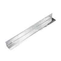 Ángulo de pared de acero galvanizado duradero Yeso Perfil de acero Techo Materiales de construcción Esquina Edificios públicos Vigas de techo