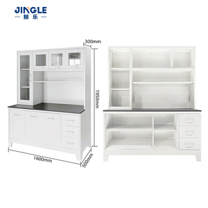 공장 직판 금속 주방 캐비닛 스테인리스 스틸 캐비닛 가정용 - Product Image 2