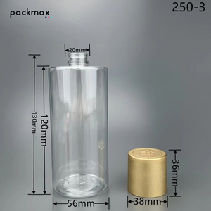 250ml PET <b>Perfume</b> Spray Bottle with Clear Snap-On Cap – Empty Refillable <b>Container</b> for Cologne, Toner & Fragrance Mist - Product Image 2