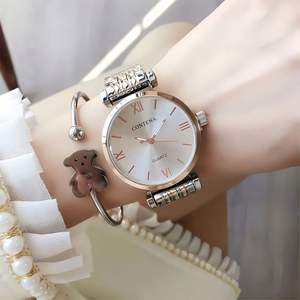 Relojes femeninos resistentes al deslustre, relojes de pulsera para damas, impermeables, OEM, con logotipo personalizado, movimiento de cuarzo japonés, relojes de pulsera de acero inoxidable para mujer - Product Image 1
