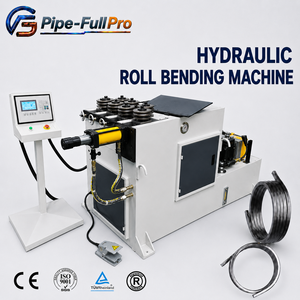 Customizable 7-<b>Roller</b> Pipe Ring Forming Machine CNC Automatic Tube <b>Roller</b> for Specialized <b>Metal</b> Rings - Product Image 1