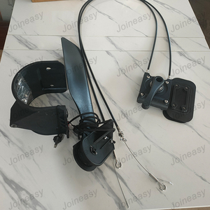 Sistema de timón de control de pie de cola de PVC de alta calidad Timón dirigible avanzado negro para pesca en <span class=keywords><strong>kayak</strong></span> y a la deriva - Product Image 4