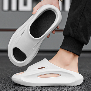 Sandales à enfiler en EVA pour hommes, à bout ouvert, confortables, décontractées, pour l'été, la plage et l'extérieur - Product Image 4