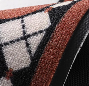 Tùy Chỉnh Chống-Trượt Lối Vào Cửa Thảm Máy Có Thể Giặt Polyester Hộ Gia Đình Thảm Sàn 1 Mảnh Moq Máy Làm - Product Image 2