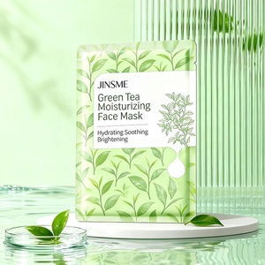 Mascarilla Facial Hidratante de Té Verde Orgánico 120g con Ácido Hialurónico, Niacinamida, Gotu Kola y Aloe para Todo Tipo de Piel OEM - Product Image 1
