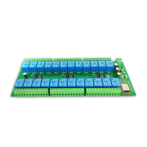24-kênh mô-đun tiếp sức DC Powered <span class=keywords><strong>esp8266wifi</strong></span> 5V/12V/24V ESP-12F ban phát triển cho nhà thông minh điều khiển không dây - Product Image 1
