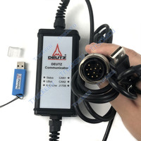 Para Deutz DeCOM SerDia4.0 Software CAN K/L-Line para Deutz DECOM Controllers herramienta de diagnóstico adaptador 4,0 Dongle con CF53 LAPTOP