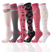 Chaussettes de compression sportives montantes pour hommes et femmes, 15-20 mmHg, pour la course et le soutien des varices, 20-30 mmHg, idéales pour Noël, vente en gros