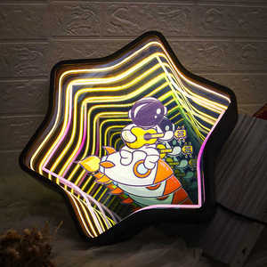 لوحات لافتات مخصصة ومضاءة بإضاءة ليد حروف مرآة مخصصة - Product Image 4