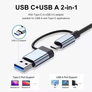 7 in 1 USB 3.0 Hub Splitter Usb Data <b>Type</b> <b>c</b> Hub <b>Adapter</b> Docking Station <b>Type</b> <b>c</b> Data Usb Hub for Computer Laptop - Product Image 2