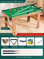 Table de billard miniature pliable pour enfants, petit jouet familial d'intérieur pour garçons