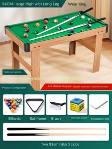 طاولة بلياردو صغيرة قابلة للطي للأطفال، لعبة داخلية صغيرة للأولاد - Product Image 2