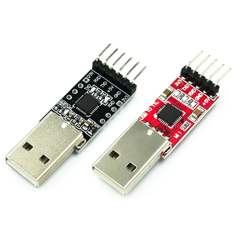 Usb 2.0 Naar Ttl 6pin Cp2102 Module Seriële Poort Uart Module 5pin Rode Cp2102 Module