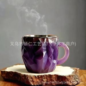 Tazas de café de cristal mineral de imitación, estilo explosión transfronteriza, de resina, para regalo - Product Image 4