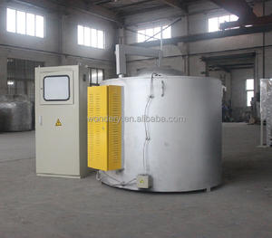 Four électrique à <span class=keywords><strong>induction</strong></span> pour la fusion de l'aluminium, four à fusion de l'aluminium à <span class=keywords><strong>coque</strong></span> métallique électrique - Product Image 4