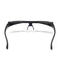 Lunettes à monture flexible avec plaquettes de nez réglables, correction de la distance focale universelle, pour myopie et presbytie