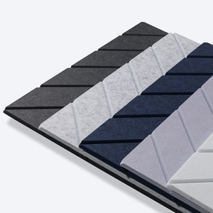 Estudio de grabación de ruido Absorción de aislamiento acústico Paneles acústicos de fibra de poliéster - Product Image 5