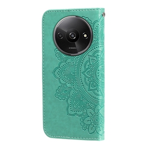 Funda de cuero con tapa de libro para Redmi 13C, para Redmi K70/K70 <span class=keywords><strong>PRO</strong></span> 5G, funda para teléfono con billetera con soporte, diseño de flores - Product Image 2
