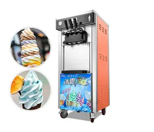 Summer hot sale stainless steel portable softic frigomat new production machine to make glace soft ice cream for snack shop
