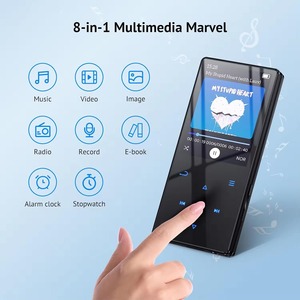 Reproductor MP3 de 1.8 Pulgadas en Oferta de Fábrica, BT 5.0, Radio FM, Libro Electrónico, Grabadora de Video, Compatible con Tarjeta TF de 64GB, Reproductor de Música Portátil - Product Image 4