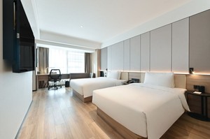 Ensembles de chambre à coucher d'hôtel 5 étoiles personnalisés SHIYI Hampton by Hilton, meubles modernes avec solution de projet professionnelle et <span class=keywords><strong>prix</strong></span> de gros - Product Image 5