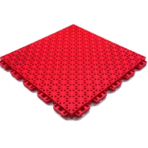 Professional PP Interlocking Sports Outdoor Floor Tiles For Volleyball Court