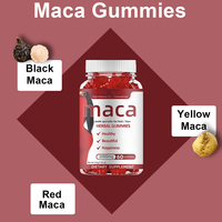 Compléments Gommes Maca ÉNERGIE pour le Rehaussement des Fesses, l'Augmentation des Cuisses et le Raffermissement des Hanches (BBL), Bonbons pour Femmes Adultes aux Bienfaits Antioxydants
