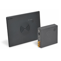 Lector RFID FXP20 POS de Alto Rendimiento, Lector RFID Fijo con Antena USB para Control de Inventario