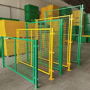 Customized <b>Wire</b> Mesh Isolation <b>Net</b> Low Carbon Steel Powder Coated For Workshop Warehouse Factory Safety Fencing - Product Image 1