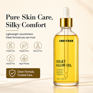 <span class=keywords><strong>Aceite</strong></span> Corporal <span class=keywords><strong>y</strong></span> Facial Orgánico <span class=keywords><strong>para</strong></span> Piel Seca, Suero Hidratante con Brillo Sedoso, Humectante Natural Vegano - Product Image 6
