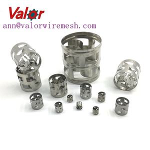 Hualai fabrika fiyat kule ambalaj 25mm 50mm paslanmaz çelik metal geçiş halkası fraksiyonel damıtma kolonunda - Product Image 1