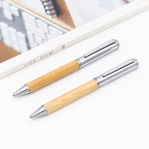 Bolígrafo de Bambú Ecológico de Alta Gama con Grabado Láser de Logotipo, Ideal para Regalos Empresariales, Viajes, Hoteles y Firmas - Product Image 3