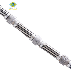 Diamante sinterizado cuentas de la cuerda de alambre de <span class=keywords><strong>Vi</strong></span> de rocas de granito - Product Image 3