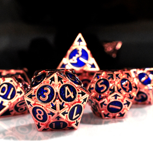 Juego de Dados Triangulares de Metal Sólido, Venta al Por Mayor - Product Image 4