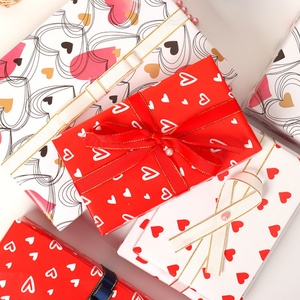 Valentine's Day Gift & Flower Wrapping <b>Paper</b> Love Print PVC Coated Box Packing <b>Paper</b> Packs Gravure <b>Printing</b> Compatible - Product Image 4