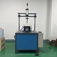 Machine de formage semi-automatique pour rainurage de tubes ronds en acier avec rouleaux en carbure à rainures multiples