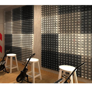 Paneles Acústicos <span class=keywords><strong>de</strong></span> Tela <span class=keywords><strong>de</strong></span> Fibra <span class=keywords><strong>de</strong></span> Poliéster 3D <span class=keywords><strong>de</strong></span> Diseño Moderno, Suaves, Ignífugos, para Cine, KTV, Salas <span class=keywords><strong>de</strong></span> Cine - Product Image 4