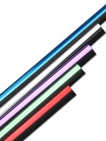 Nouvelles garnitures de ventilation de climatisation pour voiture, accessoires de modification intérieure, bandes brillantes pour grille de fenêtre, placage chrome universel