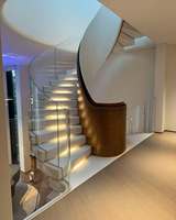 Nouvelle conception 2026 d'escalier en colimaçon pour l'intérieur de villa